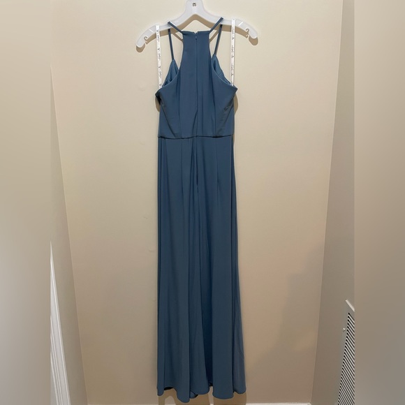 David’s Bridal jersey a-line bridesmaid dress with knot detail - Picture 5 of 6